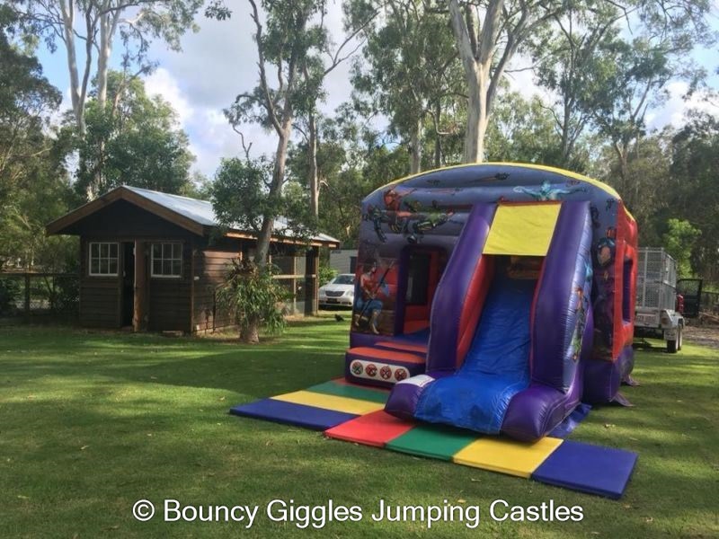 frozen jumping castle