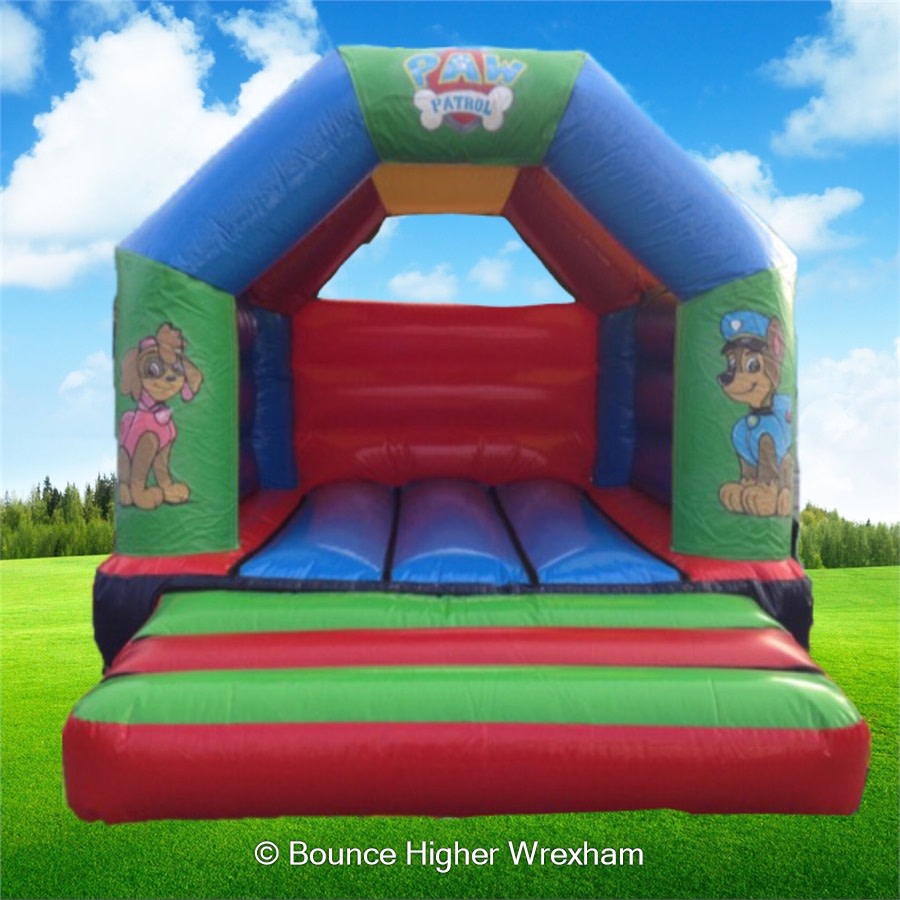 12x15 Paw Patrol Themed Bouncy Castle With Sun Rain Cover Bouncy