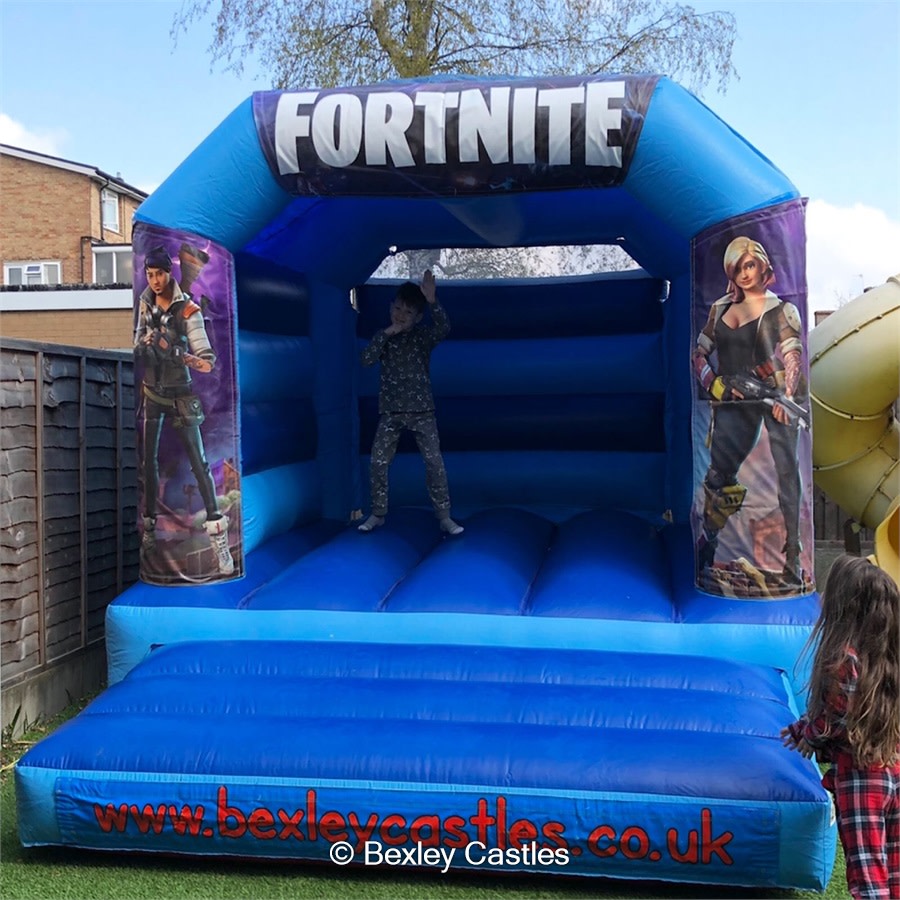 fortnite bouncy castle 12ft x 15ft x 10ft bouncy castle hire in bexleyheath welling sidcup eltham dartford bexley bromley lewisham - fortnite bouncy castle hire