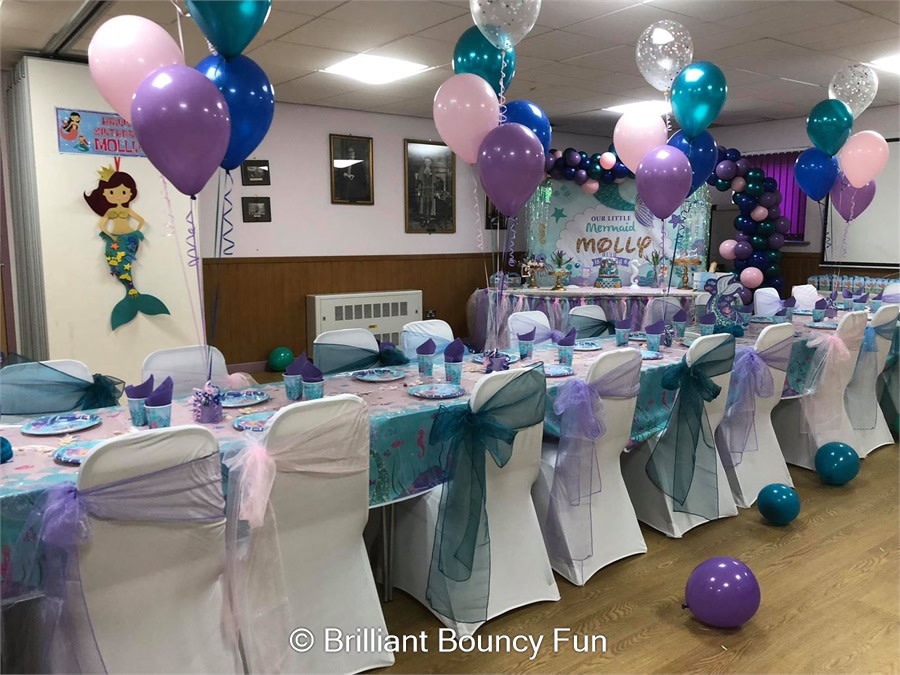 White Chair Covers And Coloured Sash