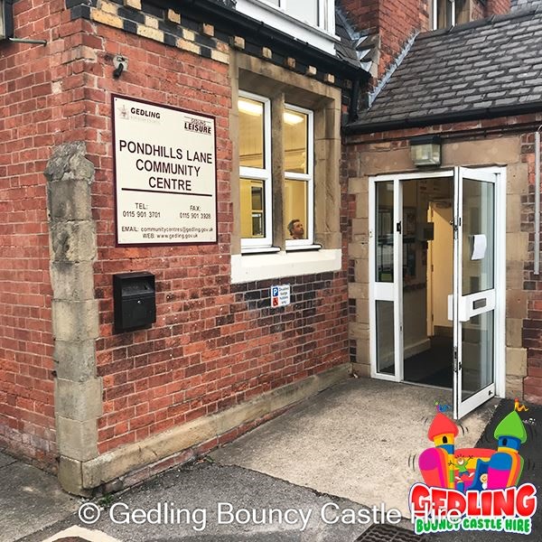 Ponds Hill Lane Community Centre Bouncy Castle Soft Play Hire In Nottingham Gedling Carlton Calverton Burton Joyce Lowdham Colwick
