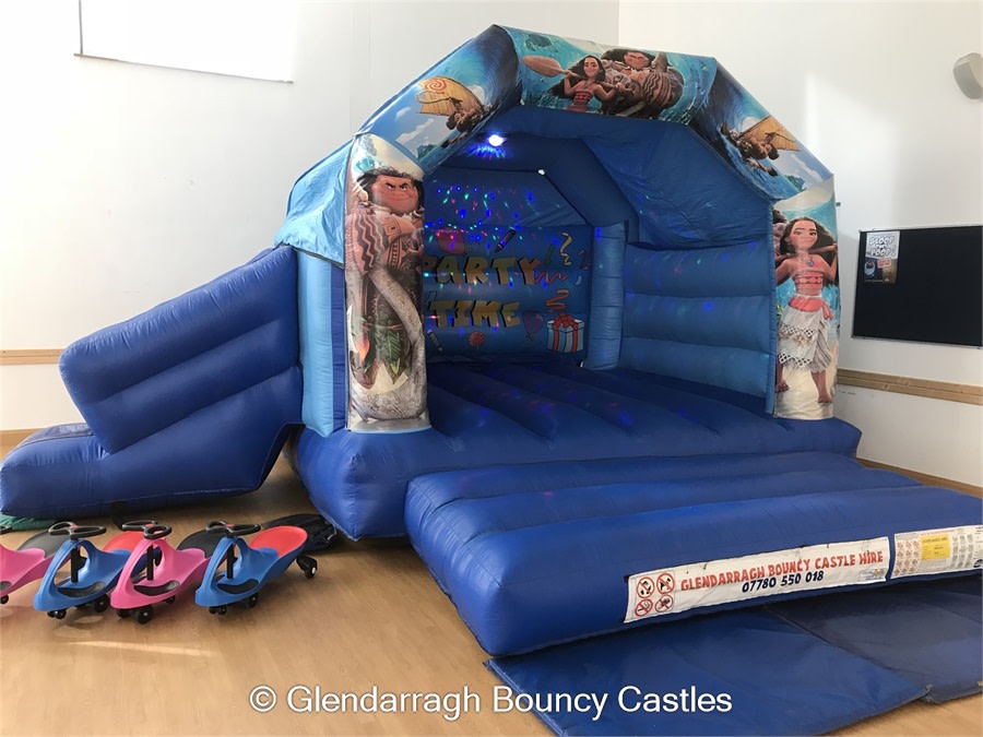 Moana Bouncy Castle Hire Newtownards