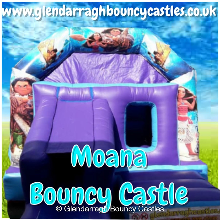 Moana Bouncy Castle Hire Newtownards