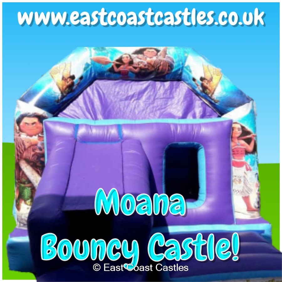 Moana Bouncy Castle Hire Bangor County Down