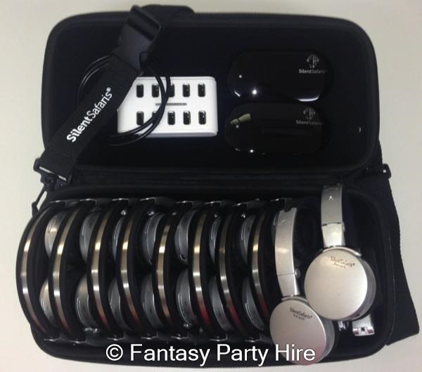 silent party equipment