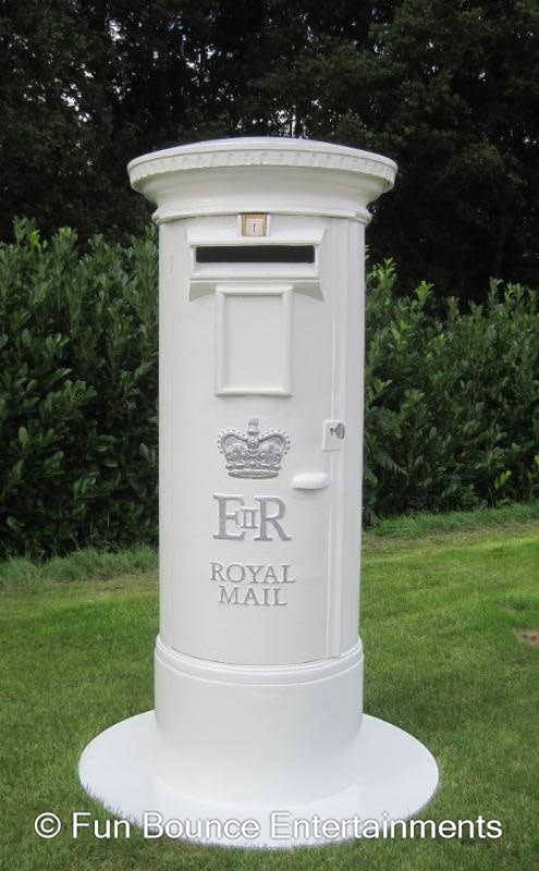 Wedding Guest Postbox Bouncy Castle Inflatable Hire In Leeds