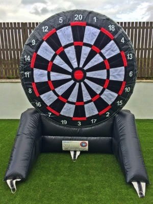 Giant Inflatable Dartboard 7ft Bouncy Castle Rodeo Bull