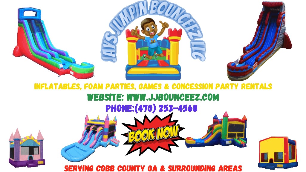 Ninja Bounce Plus Water Slide *can also be used dry - Hire in Douglasville  Villa Rica Carrollton Hiram Powder Springs Austell