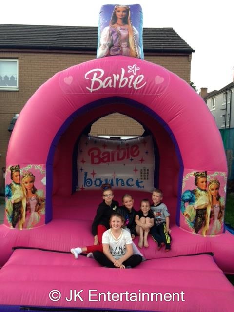 barbie inflatable house