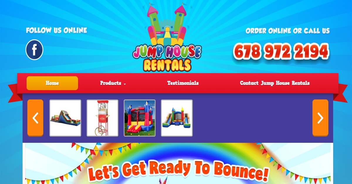 Bounce House Rental Party Supply Rental Cartersville, GA JumpHou