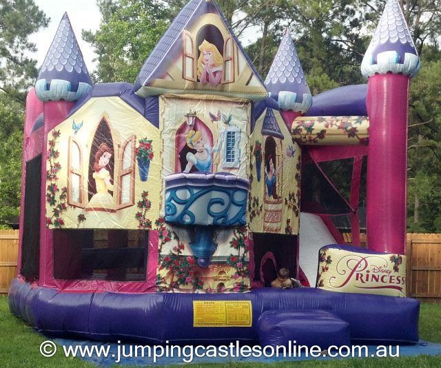 disney princess outdoor castle