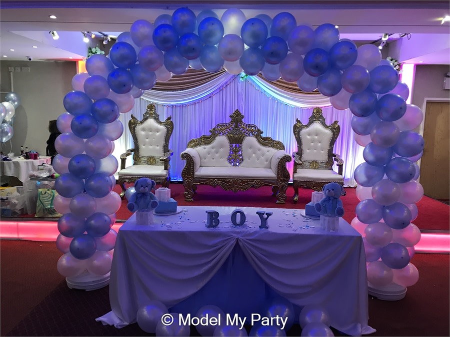 baby boy cake table decoration