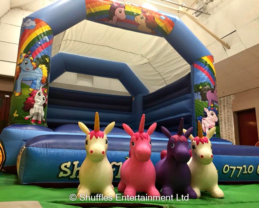 New 15ft Unicorn Themed Bouncy Castle Children S Entertainment