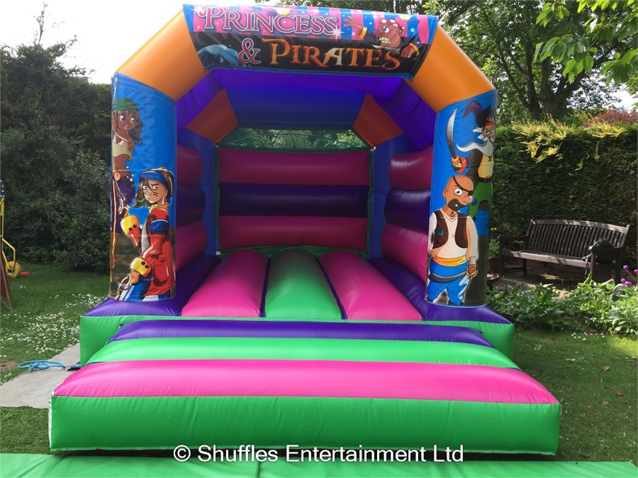 15ft X 11ft Rainbow Bed Princess Pirate Themed Bouncy Castle