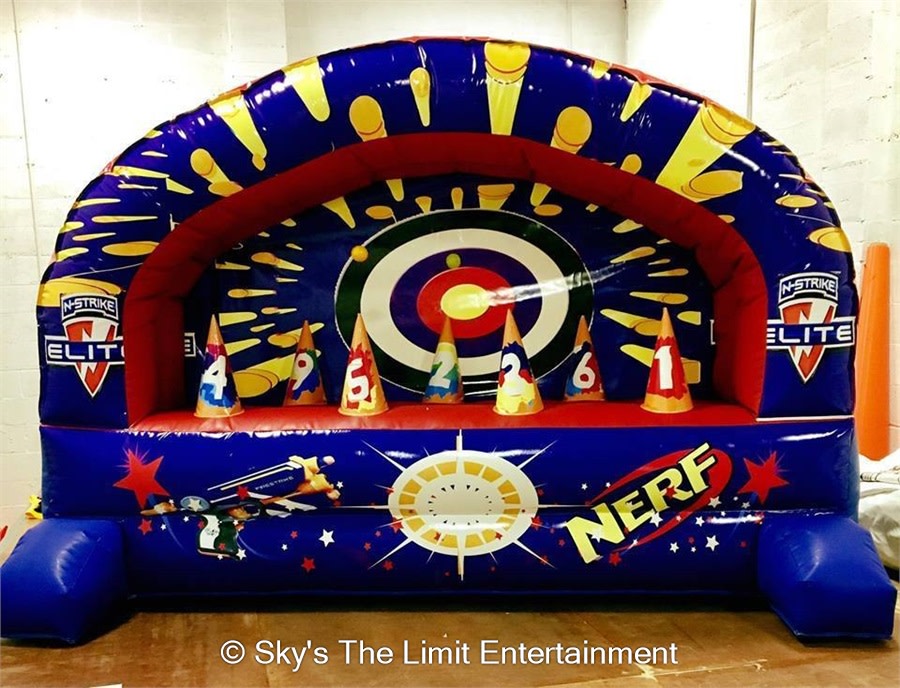 nerf gun inflatable
