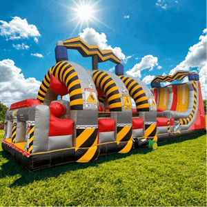 50' High Voltage Grinder + Warped Wall Obstacle Course