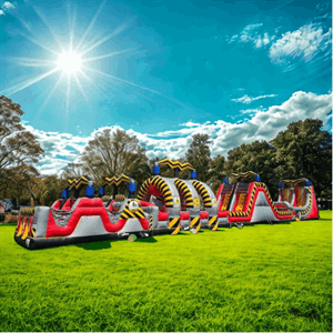 110' High Voltage Super Obstacle Course