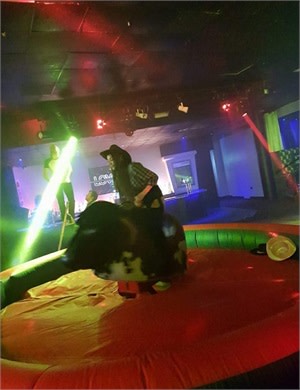 Rodeo Bull Hire Illusions Nightclub Sunderland Bouncy Castle