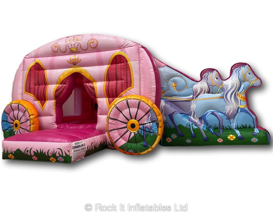 inflatable princess carriage