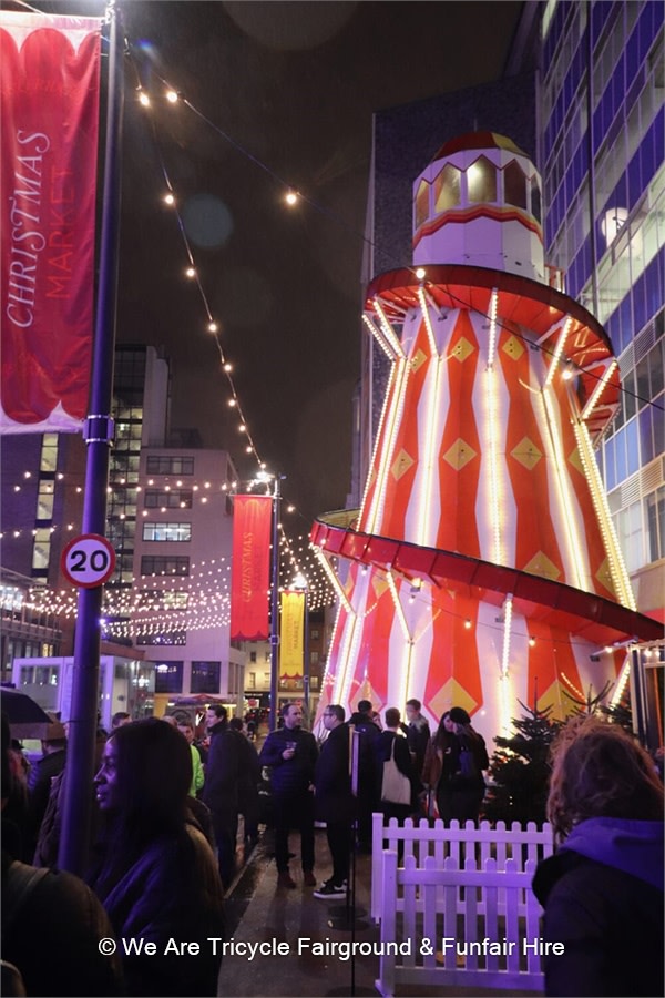 Illuminated Helter Skelter Slide Helter Skelter Hire