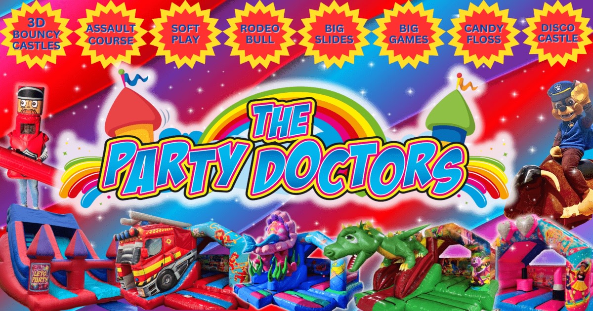 Bouncy Castle Hire at Keysoe Village Hall BOOK The Party Doctors