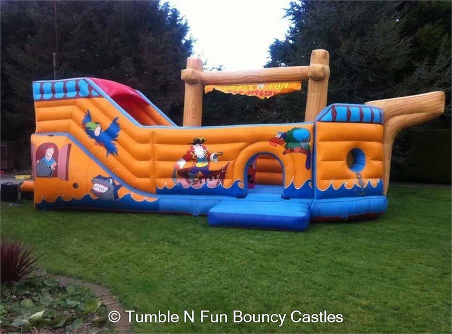 Pirate Ship Bouncy Castles Disco Domes Slides Soft Play And