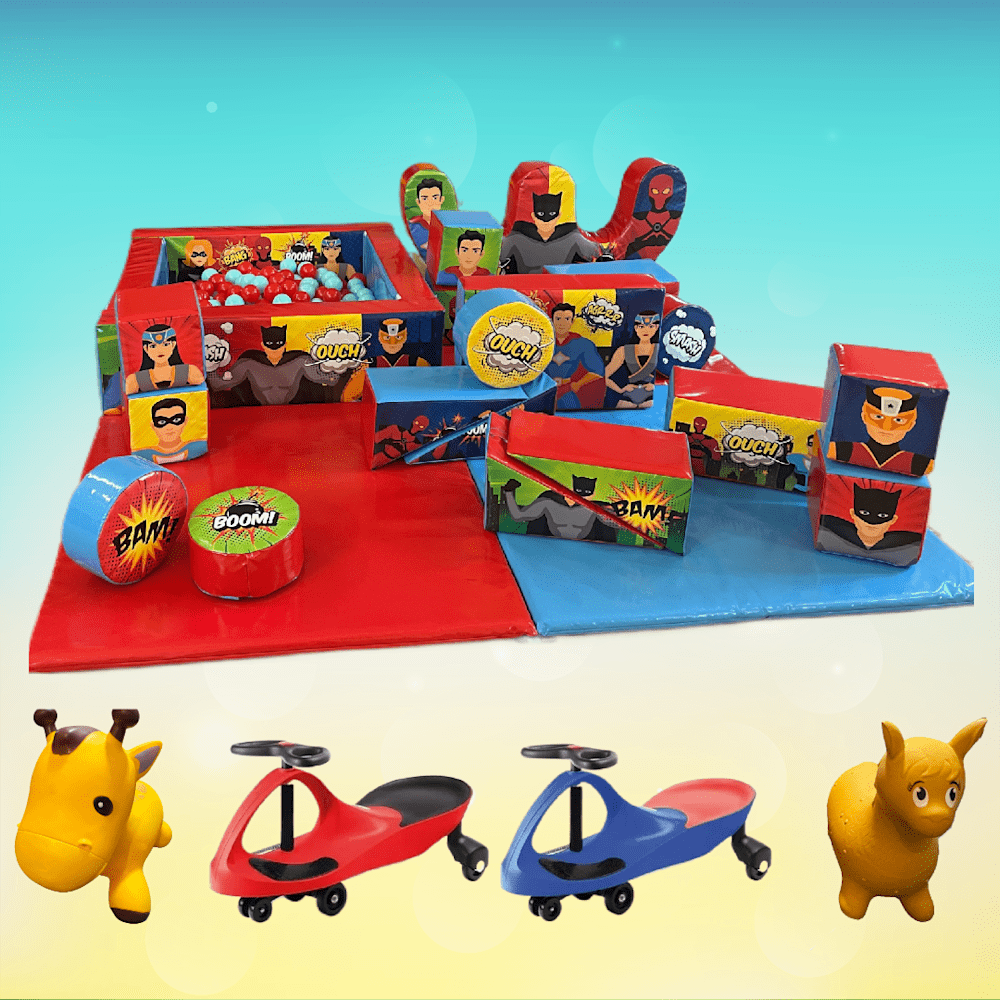 Super Hero Soft Play and Ball Pit — soft play hire Brierley Hill
