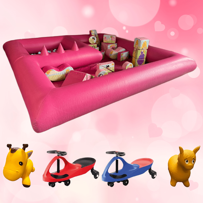 Princess Inflatable Soft Play Zone with Ball Pit — Brierley Hill